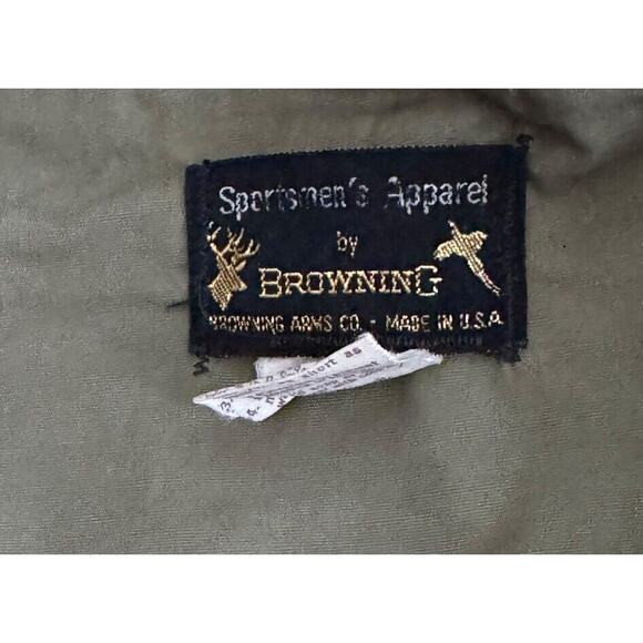 Browning Men’s Trap Skeet Vest Large VTG #33505 Sportsman’s Apparel USA READ - Picture 6 of 11